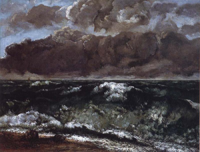 Gustave Courbet The Wave Germany oil painting art